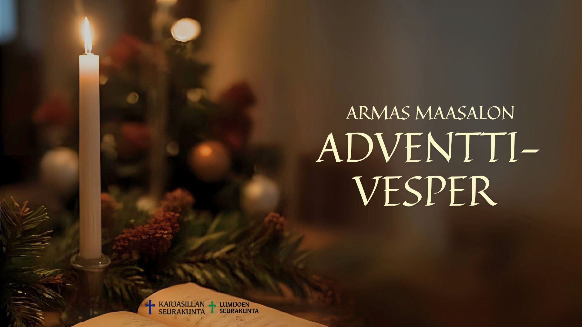 Armas Maasalon adventtivesper